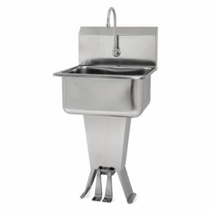 SANI-LAV 521L-0.5 Hand Free Sink, 0.5 GPM Flow Rate, 41 1/2 Inch Overall Height | CT9VYU 48TG10