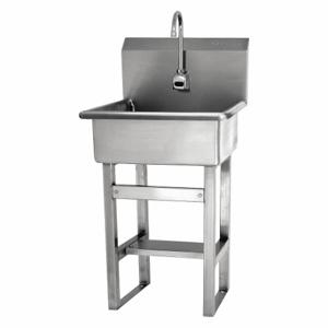 SANI-LAV 524B Hand Free Sink, 2 GPM Flow Rate, 46 1/2 Inch Overall Height | CT9VZP 48PY32