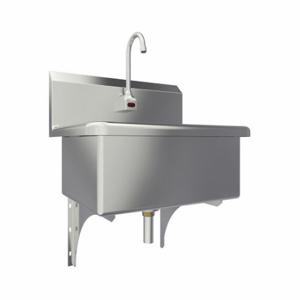 SANI-LAV 531A-0.5 Scrub Sink, 0.5 Gpm Flow Rate, Deck, 22 Inch X 16 1/2 Inch Bowl Size | CT9VYB 48TG43