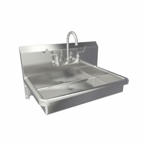 SANI-LAV 5A1F-0.5 Hand Sink, 0.5 GPM Flow Rate, Deck, 27 Inch x 16 1/2 Inch Bowl Size | CT9VVL 52CG86