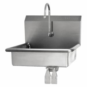 SANI-LAV 5A4.5 Hand Sink, 0.5 GPM Flow Rate, Splash, 19 Inch x 15 1/2 Inch Bowl Size | CT9VVU 468C86