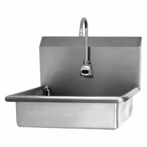 SANI-LAV 5A4A-0.5 Hand Sink, 0.5 GPM Flow Rate, Deck, 22 Inch x 12 1/2 Inch Bowl Size | CT9VVH 52CH04