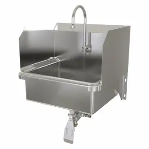 SANI-LAV 7071.5 Hand Sink, 0.5 GPM Flow Rate, Splash, 17 Inch x 14 Inch Bowl Size | CT9VWF 468C37