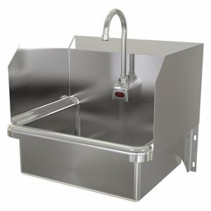 SANI-LAV 707A.5 Hands-Free Wall Mounted Sink, 0.5 GPM Flow Rate, Splash | CT9WCF 468C43