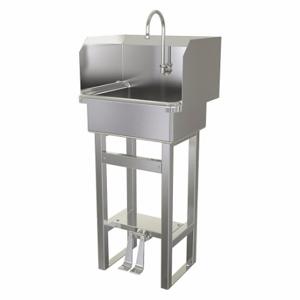 SANI-LAV 727.5 Hand Sink, 0.5 GPM Flow Rate, 43 1/2 Inch Overall Height | CT9VUM 468C51