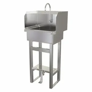 SANI-LAV 7271.5 Hand Sink, 0.5 GPM Flow Rate, 43 1/2 Inch Overall Height | CT9VUR 468C49