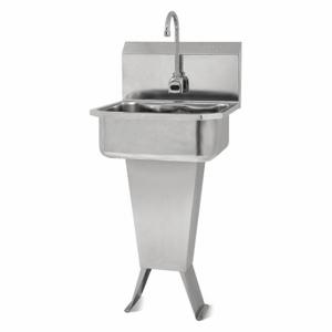 SANI-LAV ES2-501L-0.5 Hand Free Sink, 0.5 GPM Flow Rate, 41 1/2 Inch Overall Height | CT9VZC 48TF88