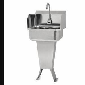 SANI-LAV ES2-503L-0.5 Hand Free Sink, 0.5 GPM Flow Rate, 41 1/2 Inch Overall Height | CT9VYT 48TF90