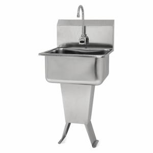 SANI-LAV ES2-521L-0.5 Hand Free Sink, 0.5 GPM Flow Rate, 41 1/2 Inch Overall Height | CT9VYZ 48TG17