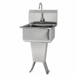 SANI-LAV ES2-521L-0.5 Hand Free Sink, 0.5 GPM Flow Rate, 41 1/2 Inch Overall Height | CT9VYZ 48TG17