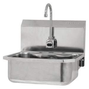 SANI-LAV ESB2-505L-0.5 Hands-Free Wall Mounted Sink, 0.5 GPM Flow Rate, Wall | CT9WCX 48TG01