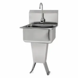 SANI-LAV ESB2-521L-0.5 Hand Free Sink, 0.5 GPM Flow Rate, 41 1/2 Inch Overall Height | CT9VYX 48TG05