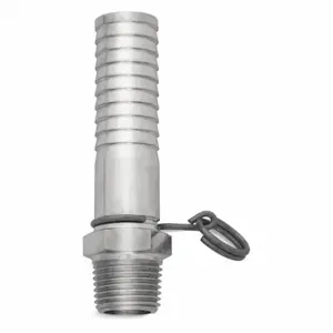 SANI-LAV N14S Hose Adapter, Hose Barb/Male NPT Connection, 1/2 Inch x 3/4 Inch Connection Size | CT9VWY 46CF41