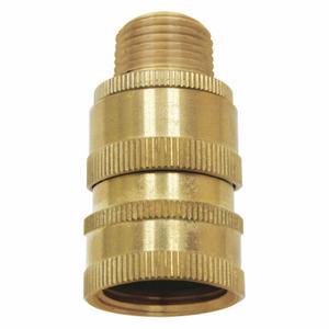 SANI-LAV N18 Quick Connect/Disconnect Hose Adapter, Female Ght/Male Npt Connection, Brass | CT9VXK 46CF42