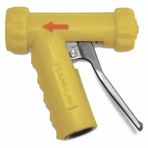 SANI-LAV N1AY Spray Nozzle, 7 Gpm, Yellow, 4 39/64 Inch Lg, 3/4 Inch Ght Female Inlet, Aluminum | CT9WAL 46CF31