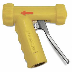 SANI-LAV N1Y Spray Nozzle, 7 Gpm, Yellow, 4 39/64 Inch Lg, 3/4 Inch Ght Female Inlet, Brass | CT9WAN 46CF30