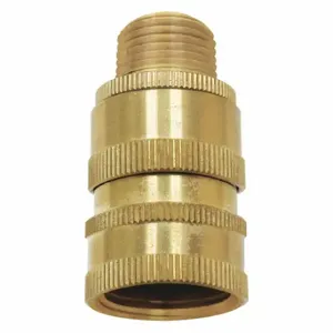 SANI-LAV N23 Quick Connect/Disconnect Hose Adapter, Female Npt/Male Ght Connection, Brass | CT9VXM 46CF44