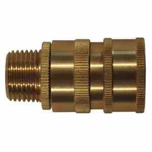 SANI-LAV N24 Quick Connect/Disconnect Hose Adapter, Female Npt/Male Npt Connection, Brass | CT9VXP 46CF46