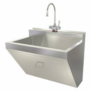 SANI-LAV S80A Scrub Sink, 2 Gpm Flow Rate, Wall, 30 Inch X 17 1/2 Inch Bowl Size | CT9VYM 468C09