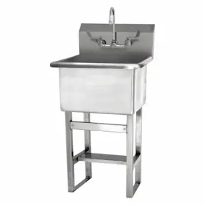 SANI-LAV U2424F Utility Sink, Sani-Lav, 45 1/2 Inch OverallHeight, 27 Inch Overall Length | CT9WBK 48UM21