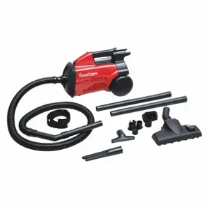 SANITAIRE SC3683D Canister Vacuum, 135 cfm Vacuum Air Flow, 10 lb Wt, 71 dB Sound Level | CT9WND 48ME63