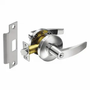 SARGENT 28-65G37 KB 26 Lever Lockset, Grade 2, 6500 Lever, Bright Chrome, Sargent La, Different | CT9WUX 46KU80