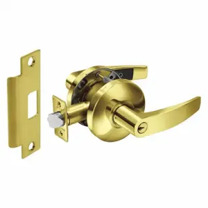 SARGENT 28-65G37 KB 3 Lever Lockset, Grade 2, 6500 Lever, Bright Brass, Sargent La, Different | CT9WUW 46KU77