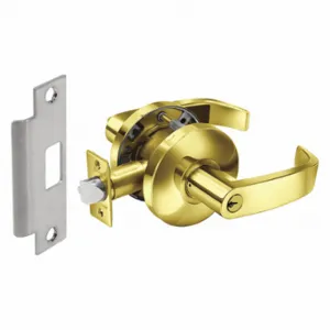 SARGENT 28-65G37 KL 3 Lever Lockset, Grade 2, 6500 Lever, Bright Brass, Sargent La, Different | CT9WWY 46KU81