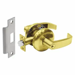 SARGENT 28-65G37 KL 4 Lever Lockset, Grade 2, 6500 Lever, Satin Brass, Sargent La, Different | CT9WVA 46KU82