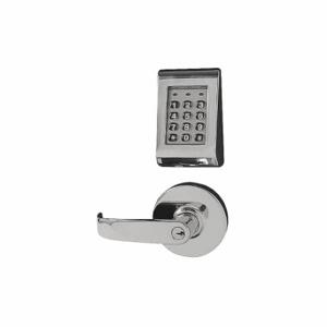 SARGENT 28-KP10G77 LL 26D Electronic Keyless Lock, Entry With Key Override, Keypad, Cylindrical Mounting, Cast | CT9WXC 28XP45