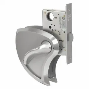 SARGENT 60 8251 BHW 32D RH Mortise Lockset, Grade 1, Bhw, Satin Stainless Steel, Not Keyed | CT9WVT 465C05