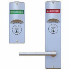 SARGENT 8256 LNL V40 26D Occupancy Indicator, Grade 1, Lnl Lever, Satin Chrome, Keys Not Included | CT9WWL 60YE15