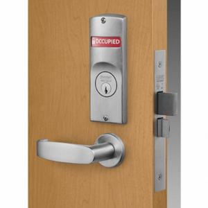 SARGENT SA193 V50 26D Indicator Exit Trim, Lever, 1, Satin Chrome, Fire Rated, ADA Compliant | CT9WXJ 60YE26
