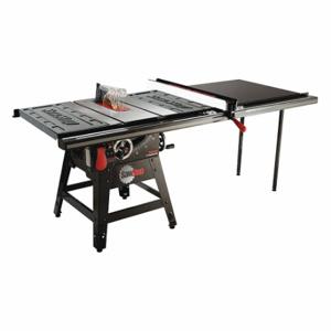 SAWSTOP CNS175-TGP252 Table Saw, 120VAC, 14A, 52 1/2 Inch Max. Cut Width RigHeight of Blade, 4 | CT9XBL 46AC60