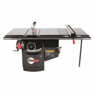 SAWSTOP ICS73480-36 Table Saw, 480VAC, 9A, 10 Inch Blade Dia, 36 1/2 Inch Max. Cut Width RigHeight of Blade | CT9XCB 46AC57