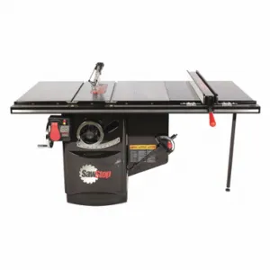 SAWSTOP ICS53480-36 Table Saw, 480VAC, 5.8A, 10 Inch Blade Dia | CT9XCA 46AC59