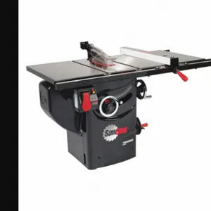 SAWSTOP PCS31230-PFA30 Table Saw, 230VAC, 13A, 10 Inch Blade Dia, 30 Inch Max. Cut Width RigHeight of Blade | CT9XBP 46AC43