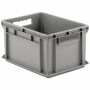 SCHAEFER EF4220.GY1 EF Stacking Container 16 x 12 x 9 Gray | AD9WNG 4VL82