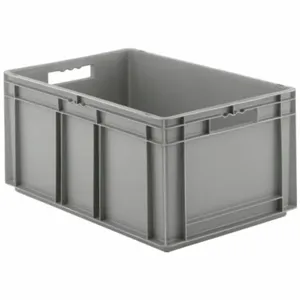 SCHAEFER EF6320.GY1 EF Stacking Container 24 x 16 x 13 Gray | AD9WNN 4VL88