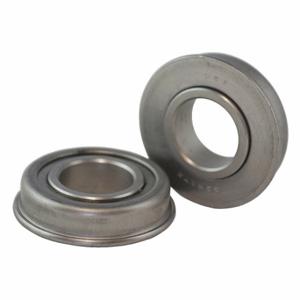 SCHATZ BEARING TW7 Unground Flanged Radial Ball Bearing, TW7, 5/8 Inch Bore, 1.53 Inch Flange Dia, Contact | CT9XFC 45DK57