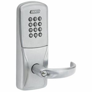 SCHLAGE AD200CY50 KP RHO 626 PD Electronics Electronic Keyless Lock, Office With Key Override, Keypad | CU2ADV 5VRD2