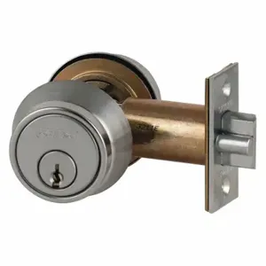 SCHLAGE B252PD 626 Deadlatch, 2, Satin Chrome | CT9XHZ 45EJ28