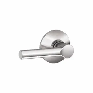 SCHLAGE F10 BRW 625 Door Lever Lockset, Grade 2, Broadway, Bright Chrome, Not Keyed | CT9XXY 49ZH37