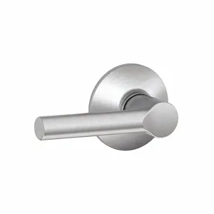 SCHLAGE F10 BRW 626 Door Lever Lockset, Grade 2, Broadway, Satin Chrome | CT9ZDK 45EH79