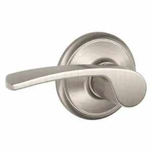 SCHLAGE F10 MER 619 Door Lever Lockset, Grade 2, Merano, Satin Nickel | CT9YMZ 45EJ06