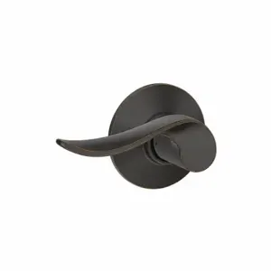 SCHLAGE F10 SAC 716 Door Lever Lockset, Grade 2, Sacramento, Antique Bronze, Not Keyed | CT9YPQ 49ZJ58