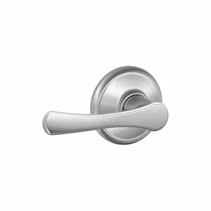 SCHLAGE F10 VLA 626 Door Lever Lockset, Grade 2, Avila, Satin Chrome, Not Keyed | CT9ZGC 49ZJ91