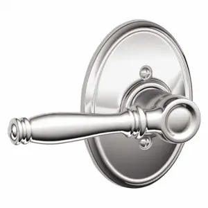 SCHLAGE F170 BIR 625 WKF Door Lever Lockset, Grade 2, Birmingham/Wakefield, Bright Chrome, Not Keyed | CT9XXL 49ZL09