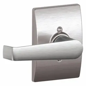 SCHLAGE F170 ELA 626 CEN Door Lever Lockset, Grade 2, Elan/Century, Satin Chrome, Not Keyed | CT9YCG 49ZM33