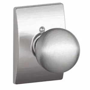 SCHLAGE F170 MNH 626 CEN RH Door Lever Lockset, Grade 2, Manhattan/Century, Satin Chrome, Not Keyed | CT9YLZ 49ZN45